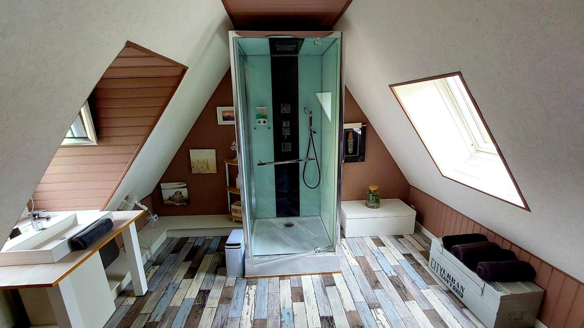 La Longere Des Nuits De Varenne Muchedent Zimmer foto